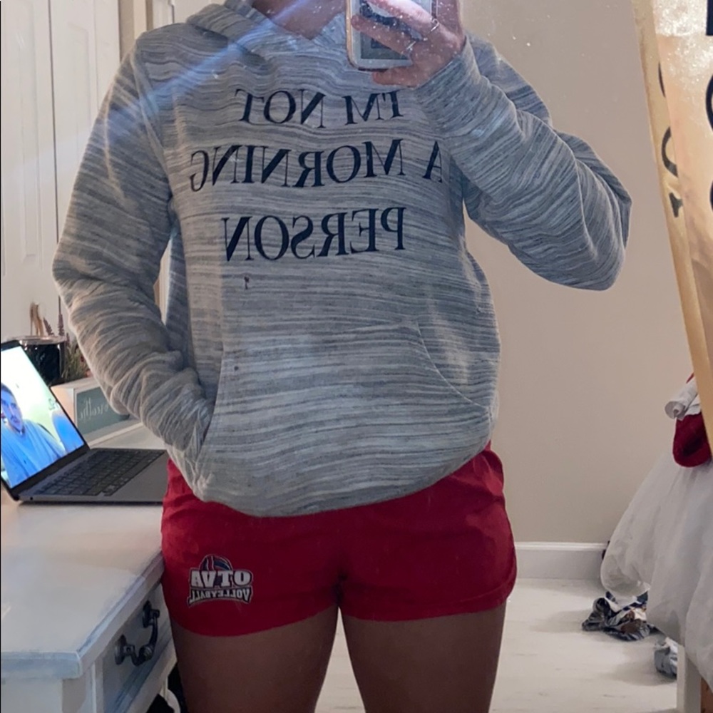 “Not a morning person” hoodie